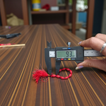 Natural Red Coral Finger Mala 9+1 Beads, Handcrafted Lal Moonga Mala 8-9mm, Lab Certified