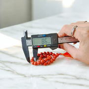 Natural Red Jasper Mala 108+1 beads & 27+1 beads with 8mm bead size, lab-certified, ideal for meditation, Japa, and Reiki healing