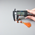 Natural Rudraksha Crystal Finger Mala 9+1 Beads, Rudraksha Sphatik Mala 8-9mm, Lab Certified