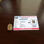 Natural unstudded Budh Mani gemstone – lab certified emerald/green beryl for spiritual and astrological benefits