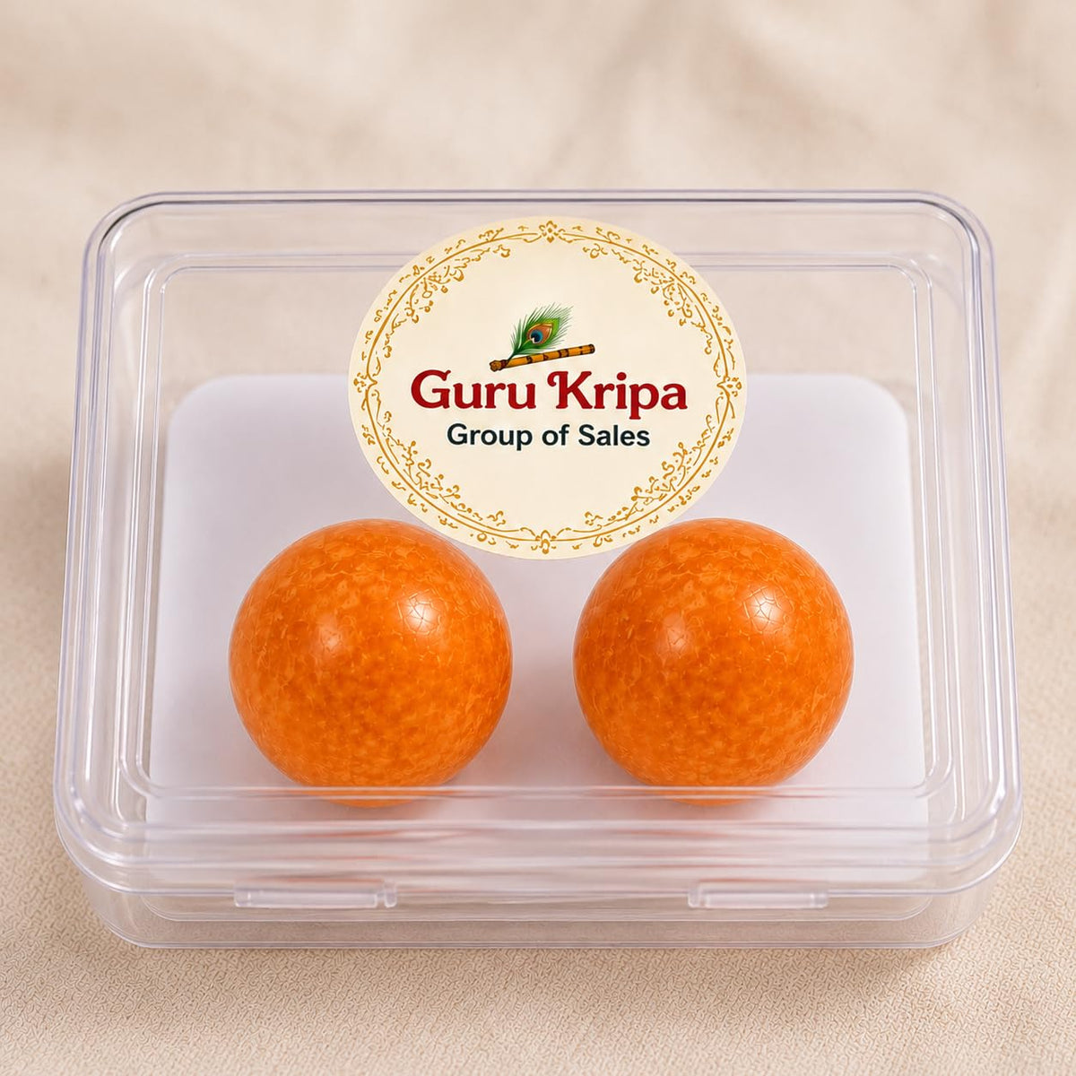 Original Gaulochan (Gorochan) Set of 2 | असली गौरोचन for Tilak & Puja | கோரோச்சனம் (Gorochanam) for Traditional Tilak | Authentic Gaurochan Balls for Religious Ritual Use