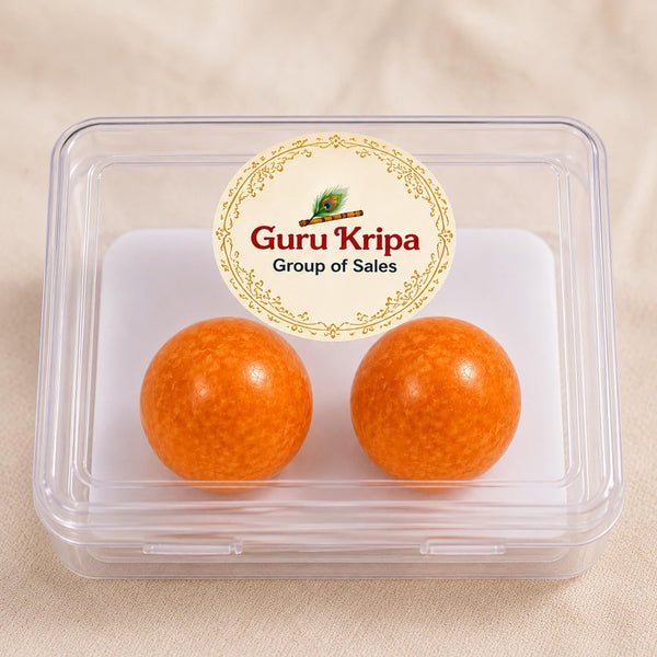 Original Gaulochan (Gorochan) Set of 2 | असली गौरोचन for Tilak & Puja | கோரோச்சனம் (Gorochanam) for Traditional Tilak | Authentic Gaurochan Balls for Religious Ritual Use