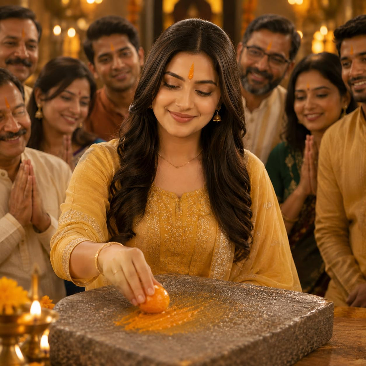 Original Gorochan Gorocharan Gaurochan Balls Pack of 4 for Traditional Puja and Tilak Rituals by Malawala