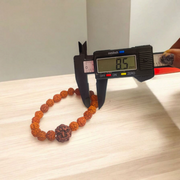 Original Panchmukhi Rudraksha Bracelet | AAA Grade Hand-sorted Rudraksha Stretchable Bracelet | Unisex – Malawala