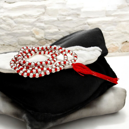 Combo of Parad Mala with Parad Shivling | Lab Certified Spiritual Energy Set