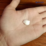 Original White Machhmani Lab Certified – Natural White Machhmani Without Pendant - Malawala
