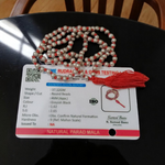 Parad Mala - Natural Mercury Beads for Spiritual Strength & Purification with Lab Certificate - Malawala