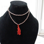 Parad Mala - Natural Mercury Beads for Spiritual Strength & Purification with Lab Certificate - Malawala