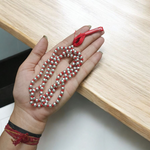 Parad Mala - Natural Mercury Beads for Spiritual Strength & Purification with Lab Certificate - Malawala