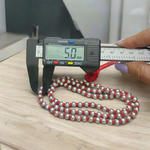 Parad Mala - Natural Mercury Beads for Spiritual Strength & Purification with Lab Certificate - Malawala