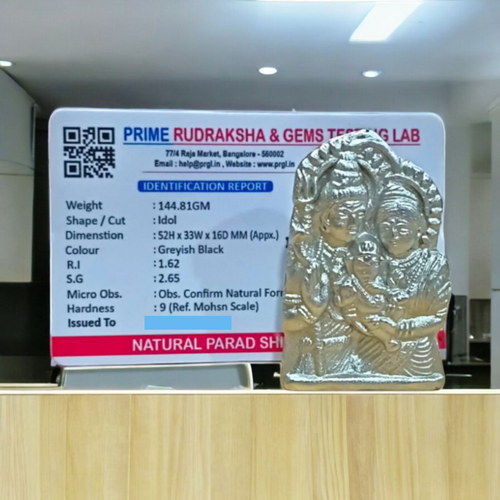 Parad Shiv Pariwar – 100% Genuine Mercury Family Set | Lab Certified for Spiritual Upliftment – Malawala