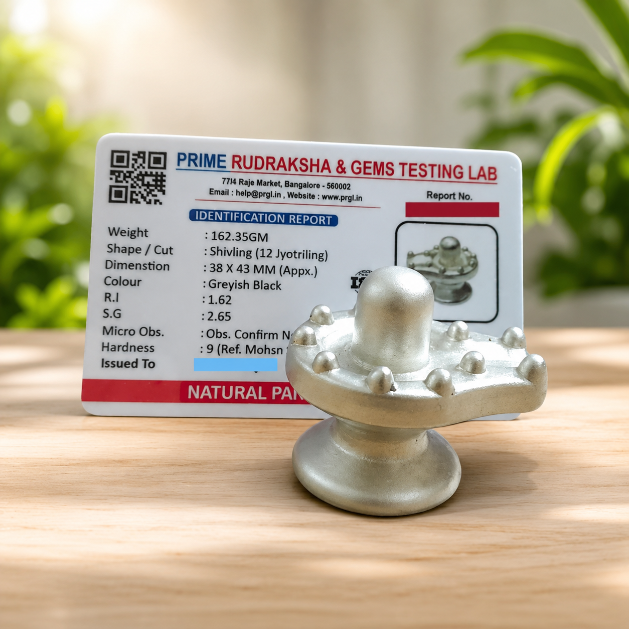 Parad Shivling – Original Mercury Shivling | 1" to 1.7" (63gm to 285gm) | Lab Certified for Puja & Energy Balance – Malawala