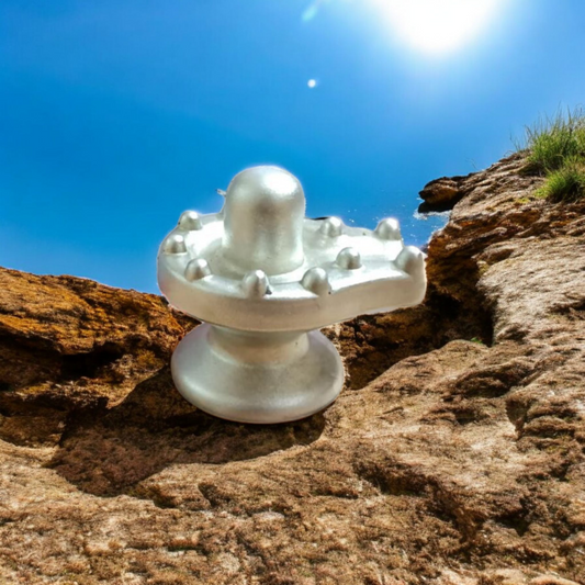 Parad Shivling – Original Mercury Shivling | 1" to 1.7" (63gm to 285gm) | Lab Certified for Puja & Energy Balance – Malawala