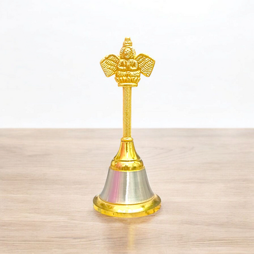 Puja Bell | Ghanti | Hand Bell | Garud Bell for Puja | Malawala