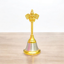 Puja Bell | Ghanti | Hand Bell | Garud Bell for Puja | Malawala