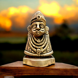 Pure Brass Khatu Shyam Idol | Malawala