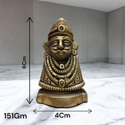 Pure Brass Khatu Shyam Idol | Malawala