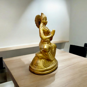 Pure Brass Maa Parvati Idol | Malawala