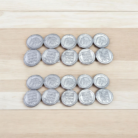 Rahu Yantra Coin – Ranga Rahu Yantra Sikka for Lal Kitab Remedies & Rahu Dosh Nivaran – Malawala