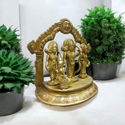 Ram Darbar in Brass | Lord Ram, Laxman, Sita And Hanuman Ji | 100% Brass | Malawala