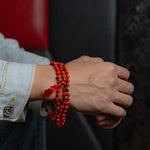 Red Gunja Mala - Natural Lal Gunja / Ratti Mala with Lab Certificate - Malawala