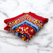 Red Pooja Aasan | 2X2 Feet | Lal Aasan For Mantra Japa | Set of 2 | Malawala