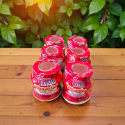 Red chandan paste container used for tilak, puja, and religious ceremonies