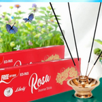 Rose Incense Sticks – Economy Pack with Free Gift - Malawala