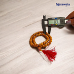 Safed Chandan Mala - Natural White Sandalwood for Peace & Meditation with Lab Certificate - Malawala