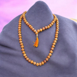 Safed Chandan Mala - Natural White Sandalwood for Peace & Meditation with Lab Certificate - Malawala