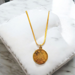 Sai Kawach Pendant in Brass | Shirdi Sai Baba Kawach with Chain