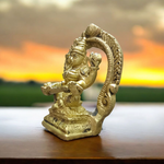 Saraswati Idol in Brass | Goddess Saraswati | Malawala