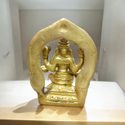 Saraswati Idol in Brass | Goddess Saraswati | Malawala
