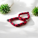 Set of 2 handmade red and black Resham thread bracelets, adjustable spiritual Kalawa dhaga for protection and positivity, suitable for men and women