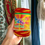 Set of 3 red sacred threads (Lal Moli) neatly coiled, used in Hindu rituals and ceremonies