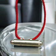Set of 5 silver stylish Taweez spiritual amulets with Bhojpatra sheet for customization