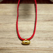 Set of 5 small silver-coated Taweez designed for children and girls, with smooth edges and lightweight design for comfort and safety