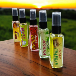 Set of Spray Attars – Chandan, Mogra, Gulab, Kewra, Shri, Shyam | Best Spray Itra | Natural Fragrance | 0% Alcohol – Malawala