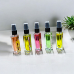 Set of Spray Attars – Chandan, Mogra, Gulab, Kewra, Shri, Shyam | Best Spray Itra | Natural Fragrance | 0% Alcohol – Malawala