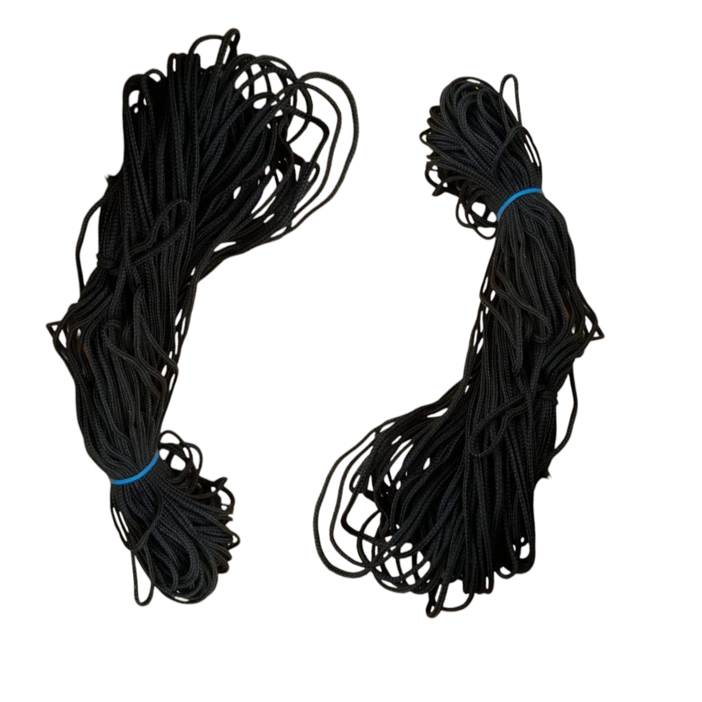 Set of two 20-meter rolls of traditional black thread (Kala Dhaga) for Taweez and spiritual rituals