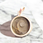 Shaligram Pendent | Shaligram Locket Silver Pendent | Lab Certified