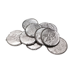 Shani Yantra Coin – Ranga Shani Yantra Sikka for Lal Kitab Remedies & Shani Dosh Nivaran – Malawala