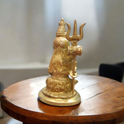 Shiv Ji Brass Idol | Blessing Pose | Malawala