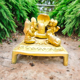 Shiv Pariwar With Shivling in Brass | Rare Brass Idol | Malawala 