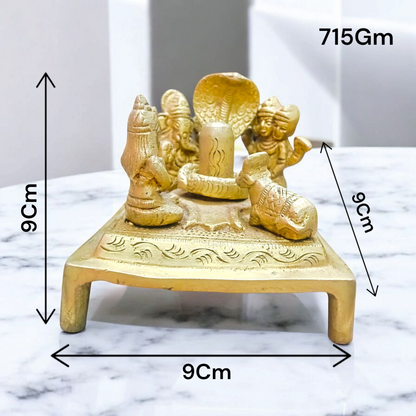Shiv Pariwar With Shivling in Brass | Rare Brass Idol | Malawala 