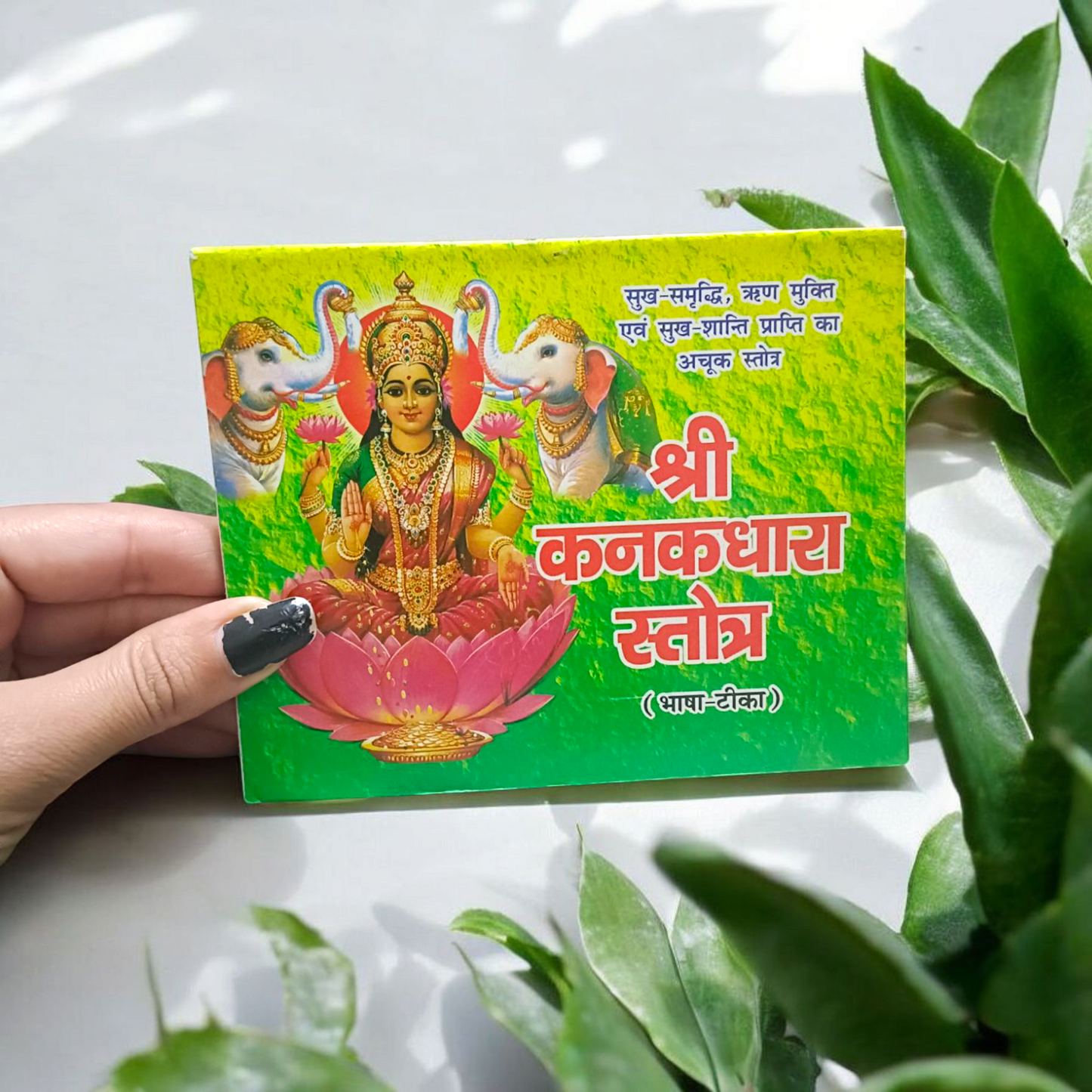 Shri Kanak Dhara Stotra – Hindi Book for Wealth & Prosperity Worship – Malawala