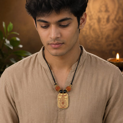 Sidh Kaali Kavach Maa Kali Yantra Locket for protection from negative energy and spiritual growth by Malawala