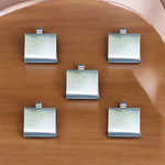 Silver Square Taweez with Free Bhojpatra Sheet | Special For Muslim Tantra | Spiritual Amulet Set