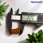 Small Haldi Ganesh Ji idol handcrafted from turmeric – perfect for home temple, office desk, and car dashboard – vibrant and auspicious