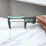Stretchable Greenish Blue Onyx Bracelet with 8mm round beads – Lab Certified healing crystal jewelry